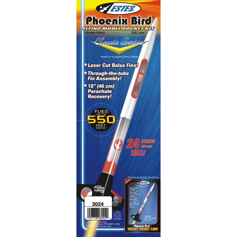 Estes Phoenix Rocket | Estes Phoenix Bird | AC Supply